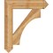 Ekena Millwork Westlake Arts & Crafts Rough Sawn Bracket, Western Red Cedar, 6"W x 32"D x 38"H BKT06X32X38WTL03RWR - alternate 2